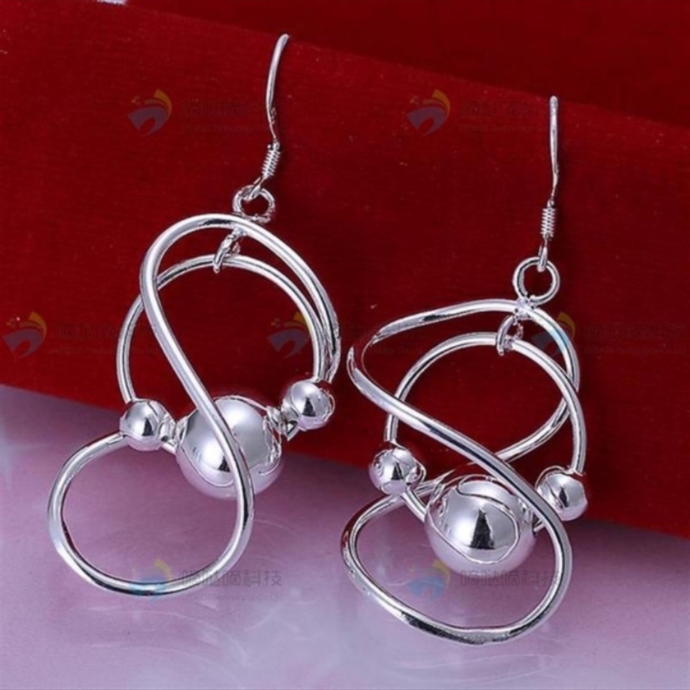 2 for $5! Silver Fashion Dangling Earrings